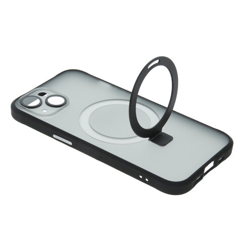 Nakładka Mag Ring do iPhone 15 Plus 6,7" czarny