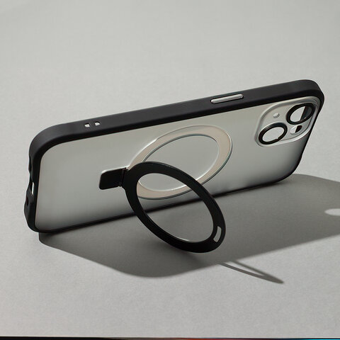 Nakładka Mag Ring do iPhone 15 Plus 6,7" czarny