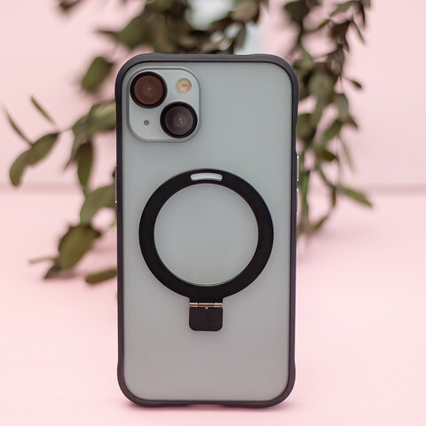 Nakładka Mag Ring do iPhone 15 Plus 6,7" czarny