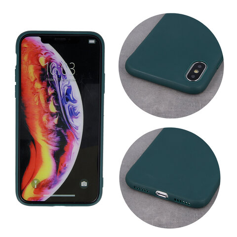 Nakładka Matt TPU do Samsung Galaxy S25 Ultra zielony las