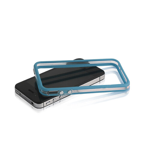 Nakładka na brzegi Bumper Clear do Apple iPhone 6 (4,7") niebieski