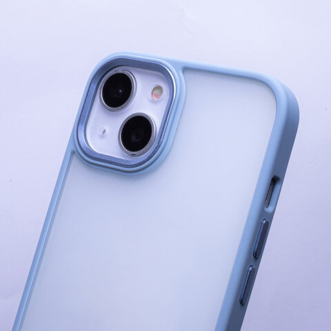 Nakładka Satin Matt do iPhone 14 Pro 6,1" niebieska