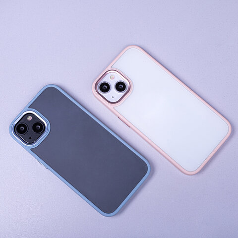 Nakładka Satin Matt do iPhone 15 Plus 6,7" różowa Nakładka Satin Matt do iPhone 15 Plus 6,7" różowa