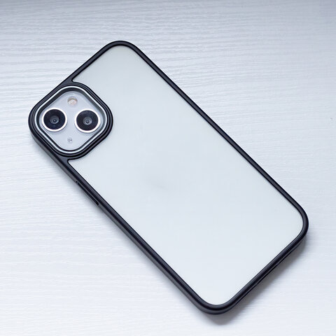 Nakładka Satin Matt do iPhone 15 Pro 6,1" czarna
