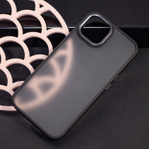 Nakładka Satin Matt do iPhone 15 Pro 6,1" czarna