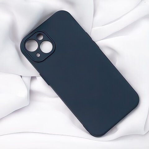 Nakładka Silicon do Samsung Galaxy A15 4G / A15 5G ciemnoniebieska