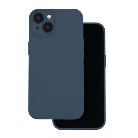 Nakładka Silicon do Samsung Galaxy M55 5G ciemnoniebieska