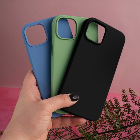 Nakładka Solid Silicon do iPhone 7 / 8 / SE 2020 / SE 2022 czarna
