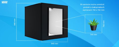 Namiot bezcieniowy Newell M80 II do fotografii produktowej