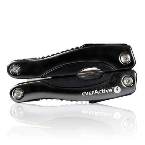 Narzędzie wielofunkcyjne (multitool) 9w1 everActive czarny duży