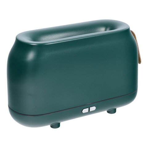 Nawilacz / dyfuzor do aromaterapii z kolorowym pomieniem Art Deco model HZ005 ciemna ziele