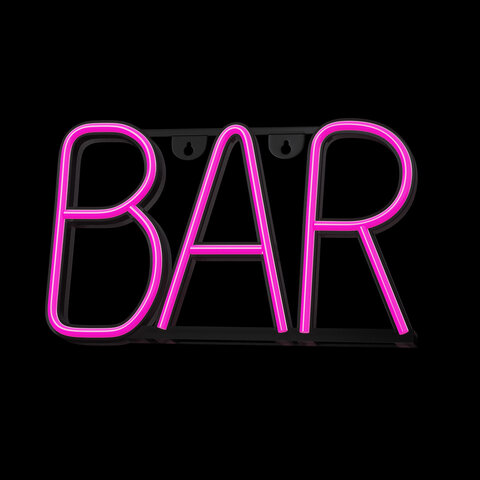 Neon LED BAR róż Bat + USB FLNE24 Forever Light Neon LED BAR róż Bat + USB FLNE24 Forever Light