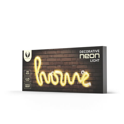 Neon LED HOME biały ciepły Bat + USB FLNE21 Forever Light