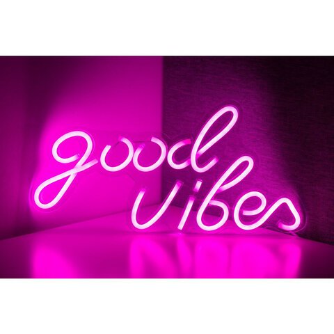 Neon LED na USB - Good vibes 3 model