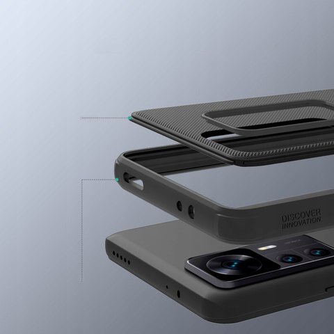 NILLKIN FROSTED SHIELD PRO XIAOMI 12T BLACK NILLKIN FROSTED SHIELD PRO XIAOMI 12T BLACK