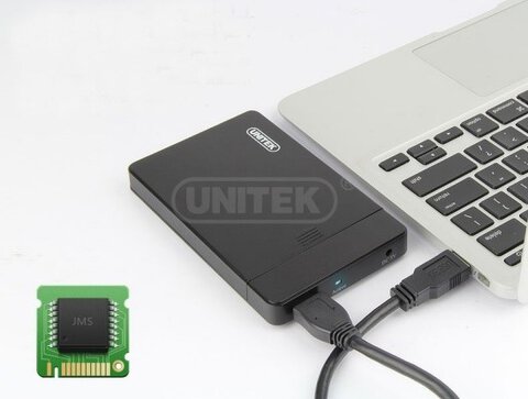 Obudowa na dysk twardy 2,5" SATA USB 3.0 Unitek Y-3257
