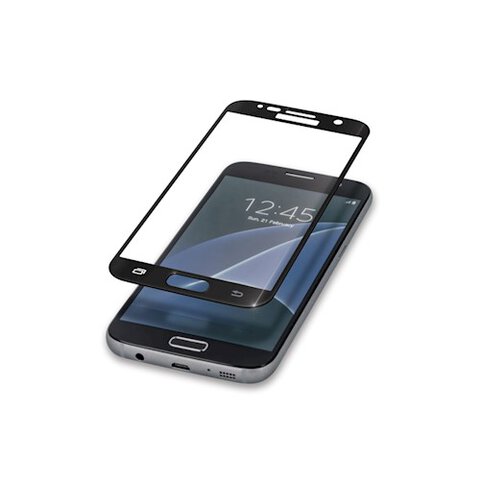 Ochronne szkło hartowane Forever 3D do Samsung Galaxy S7 Edge (czarna ramka)