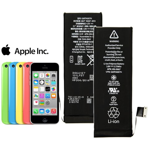 Oryginalna bateria APN 616-0667 do Apple iPhone 5C 1560mAh