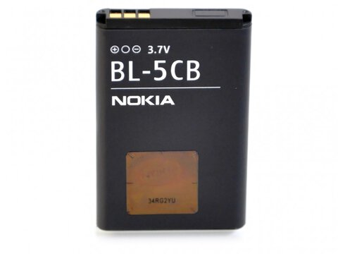 Oryginalna bateria BL-5CB do Nokia 100 105 109 113 1616 1101 1110i 1112 1209 1616 1650 1680 classic 1800 C1-01 800mAh