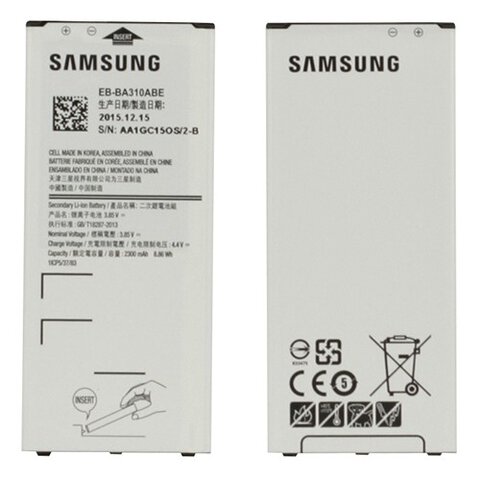 Oryginalna bateria EB-BA310ABE do Samsung Galaxy A3 2016SM-A300 2300mAh