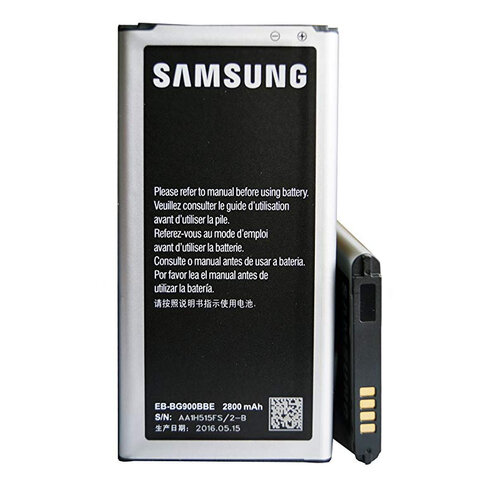 Oryginalna bateria EB-BG900BBE do Samsung Galaxy S5 G900F 2800mAh + szkło hartowane 9H