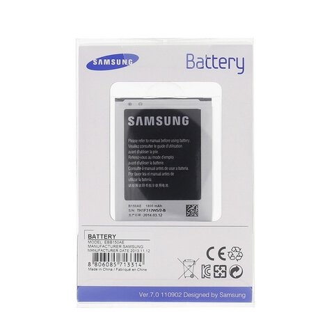 Oryginalna bateria B150AC do Samsung Galaxy Core i8260 G350 UOS I826 CORE PLUS SM-G350 TREND III 1800mAh blister
