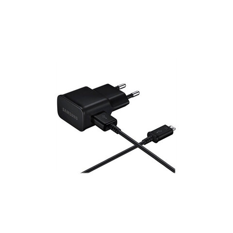 Oryginalna ładowarka sieciowa / podróżna Samsung EP-TA12EB black 2A + kabel microUSB