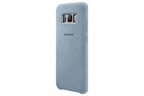 Oryginalna nakładka etui Samsung S8 Alcantara EF-XG950AMEGWW miętowa