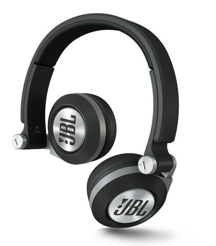 Oryginalne słuchawki JBL SYNCHROS E30 przewodowe czarne