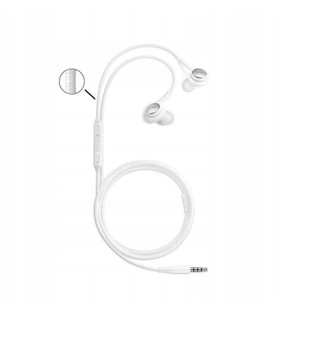 Oryginalne słuchawki Samsung AKG by Harman EO-IG955 białe EXTRA BOX Galaxy S10