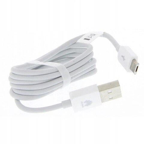 Oryginalny kabel Huawei C02450768A microUSB 1m biały