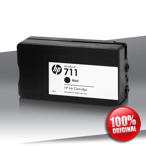 Oryginalny tusz HP 711 Black (CZ129A﻿)