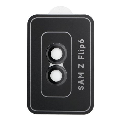 Osłona aparatu PROTECTOR 9H + aplikator do SAMSUNG FLIP 6 czarna