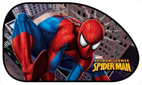 Osłonki przeciwsłoneczne trapez 46 x 56 cm Disney Spiderman