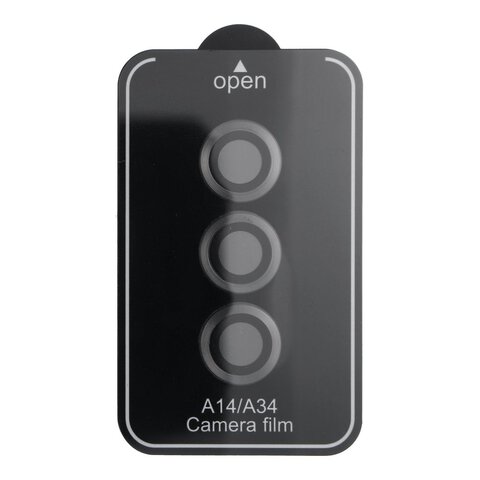 Osona aparatu PROTECTOR 9H + aplikator do SAMSUNG A14 / A34 czarna