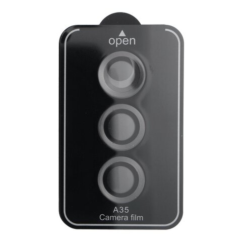 Osona aparatu PROTECTOR 9H + aplikator do SAMSUNG A35 czarna