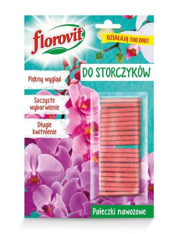 Pałeczki nawozowe do storczyka Florovit 20 sztuk