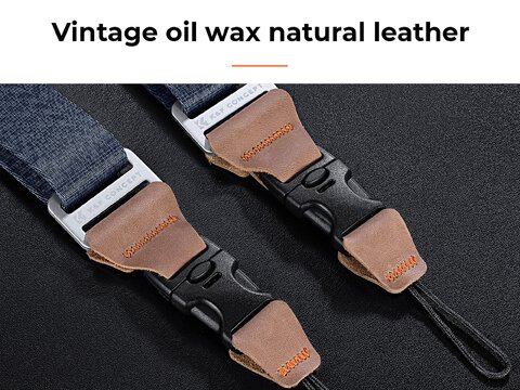 Pasek do aparatu K&F Concept Alpha Strap - ciemnoszary