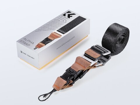 Pasek do aparatu K&F Concept Alpha Strap - czarny