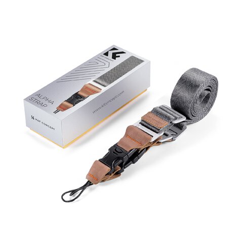 Pasek do aparatu K&F Concept Alpha Strap - szary