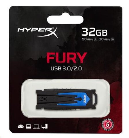Pendrive USB 3.0 Kingston HyperX FURY 32GB
