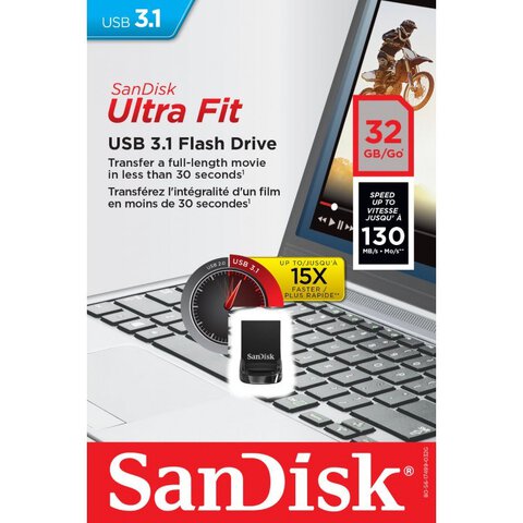 Pendrive USB 3.1 SanDisk ULTRA FIT 32GB