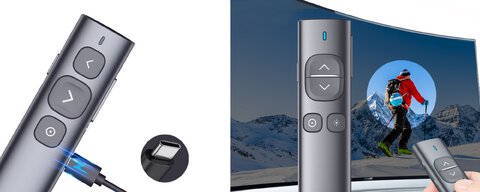 Pilot z wskaźnikiem laserowym do prezentacji multimedialnych Norwii N96s