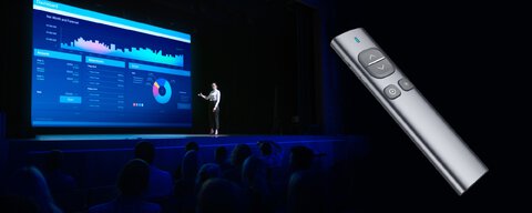 Pilot z wskaźnikiem laserowym do prezentacji multimedialnych Norwii N96s