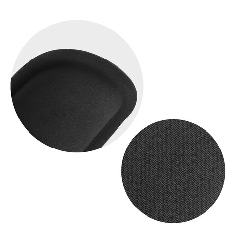 Podkładka ergonomiczna pod nadgarstki do klawiatury 460x85x25mm / czarny