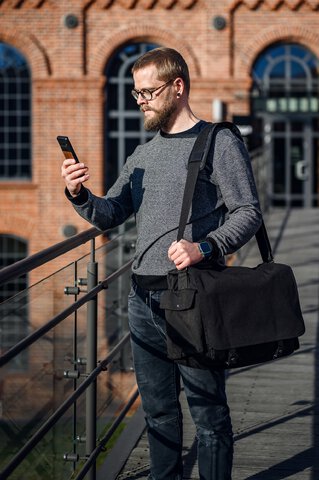 Podkładka powietrzna Humanas Air Cushion R3 na pasek do torby - rozmiar L