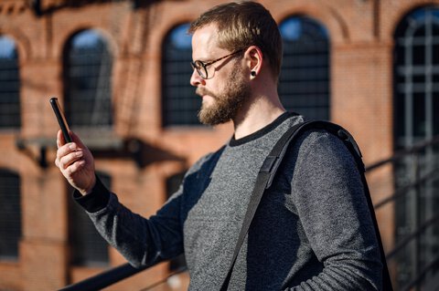 Podkładka powietrzna Humanas Air Cushion R3 na pasek do torby - rozmiar L