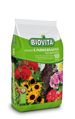 Podłoże uniwersalne do kwiatów Biovita 10L