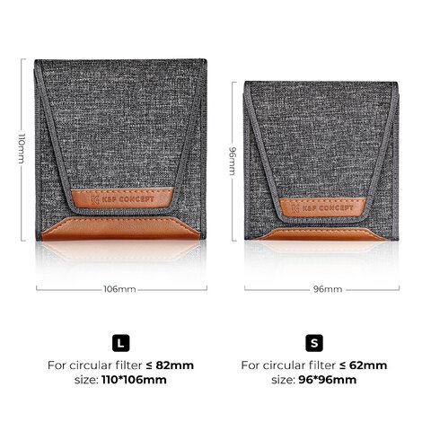 Pokrowiec na filtry K&F Concept 840D - 82 mm