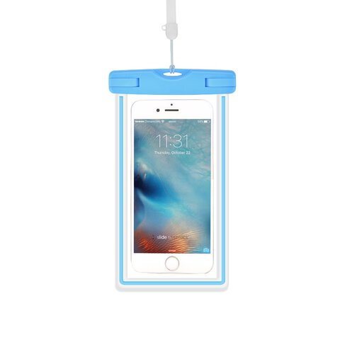 Pokrowiec na smartfon wodoodporny Devia Ranger niebieski